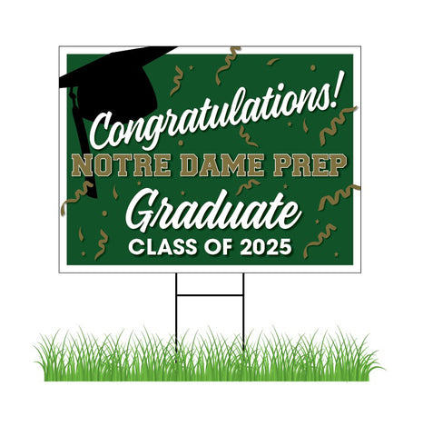 NDP Class of 2025 GRADUATION YARD SIGNS