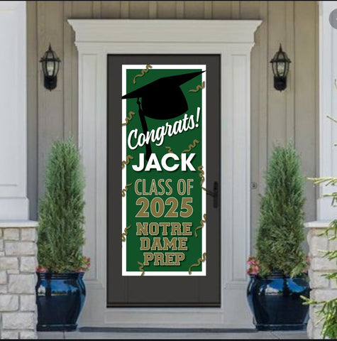 NDP Class of 2025 GRADUATION DOOR BANNER