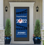 2022 Grad Flags GRADUATION DOOR BANNER with Photo