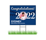 2022 Grad Flags GRADUATION YARD SIGNS with Photo