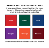 Classic Confetti GRADUATION DOOR BANNER with Photo