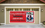 Classic Confetti GARAGE DOOR BANNER with Photo