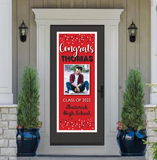 Classic Confetti GRADUATION DOOR BANNER with Photo
