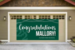 Party Lights GARAGE DOOR BANNER with Name Only